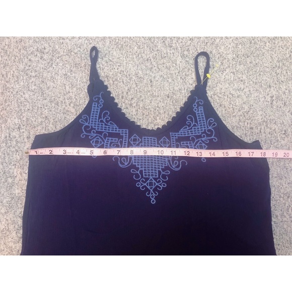 Xhilaration Navy Blue Romper Size Large - Picture 4 of 7